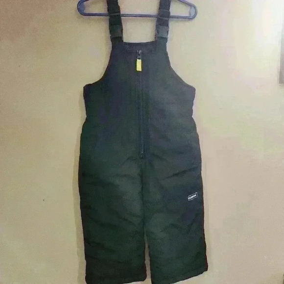 NWOT Oshkosh snowsuit pants black size toddler 18 months - Picture 1 of 5